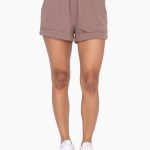 HW Athleisure Shorts with Cuffed Leg