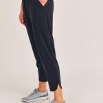 All The Way 7/8 Notched Hem Jogger