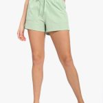 Athleisure Shorts With Drawstring