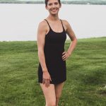 The Everyday Black Strappy Active Dress